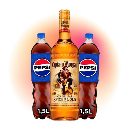 captain morgan +perfect serve
